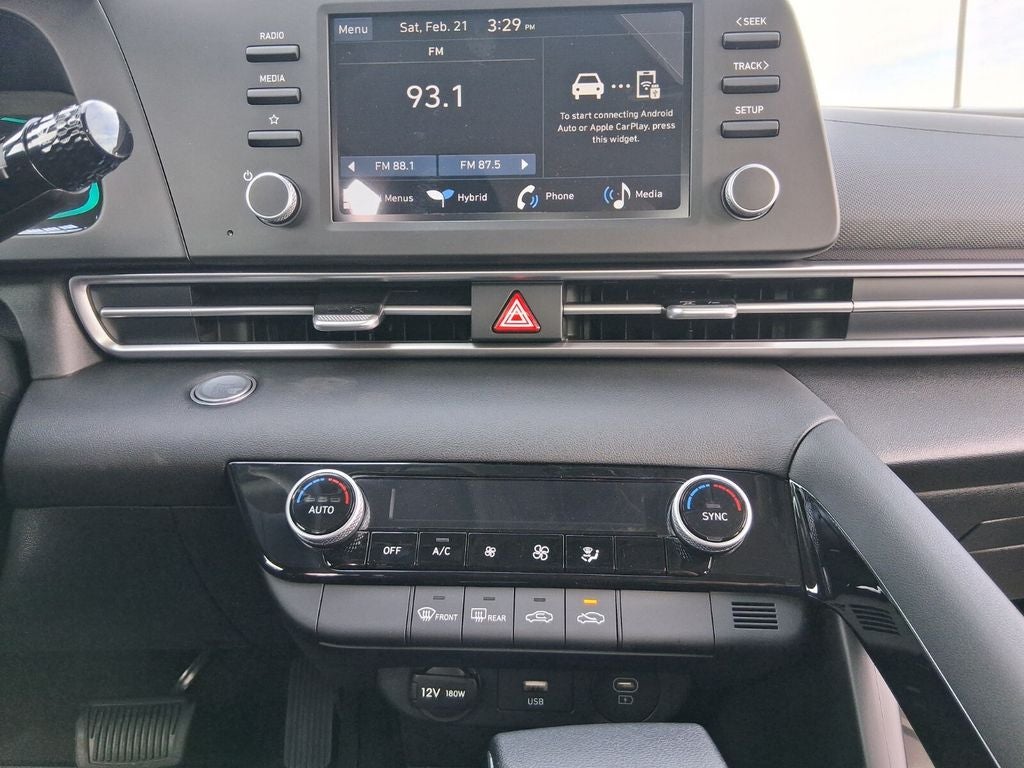 2026 Hyundai Elantra Hybrid Blue