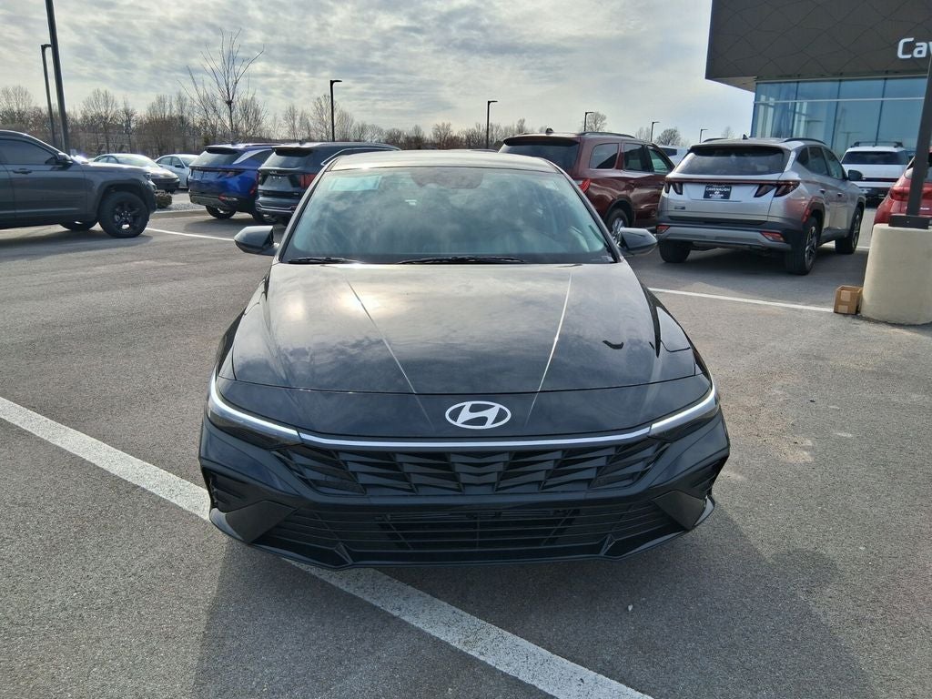 2026 Hyundai Elantra Hybrid Blue