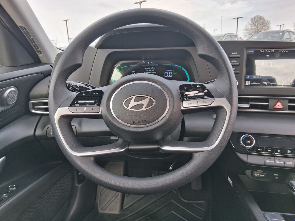 2026 Hyundai Elantra Hybrid Blue