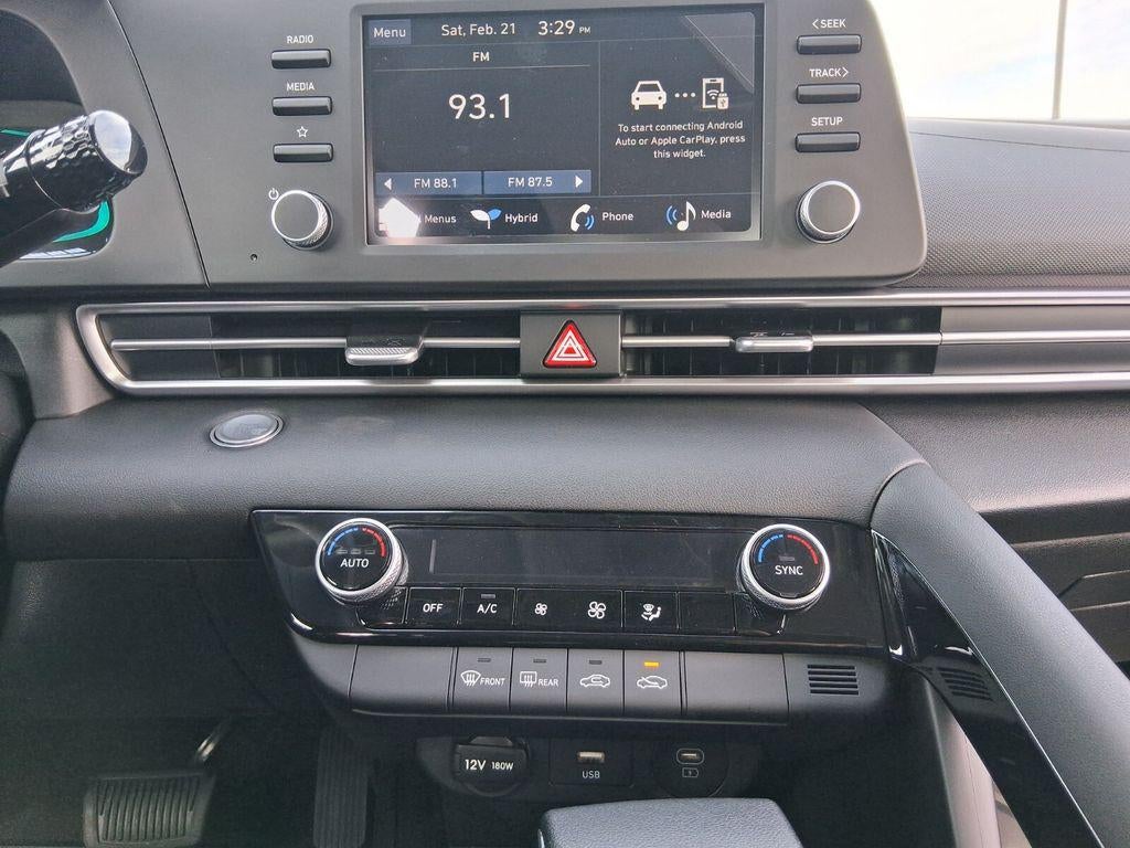 2026 Hyundai Elantra Hybrid Blue