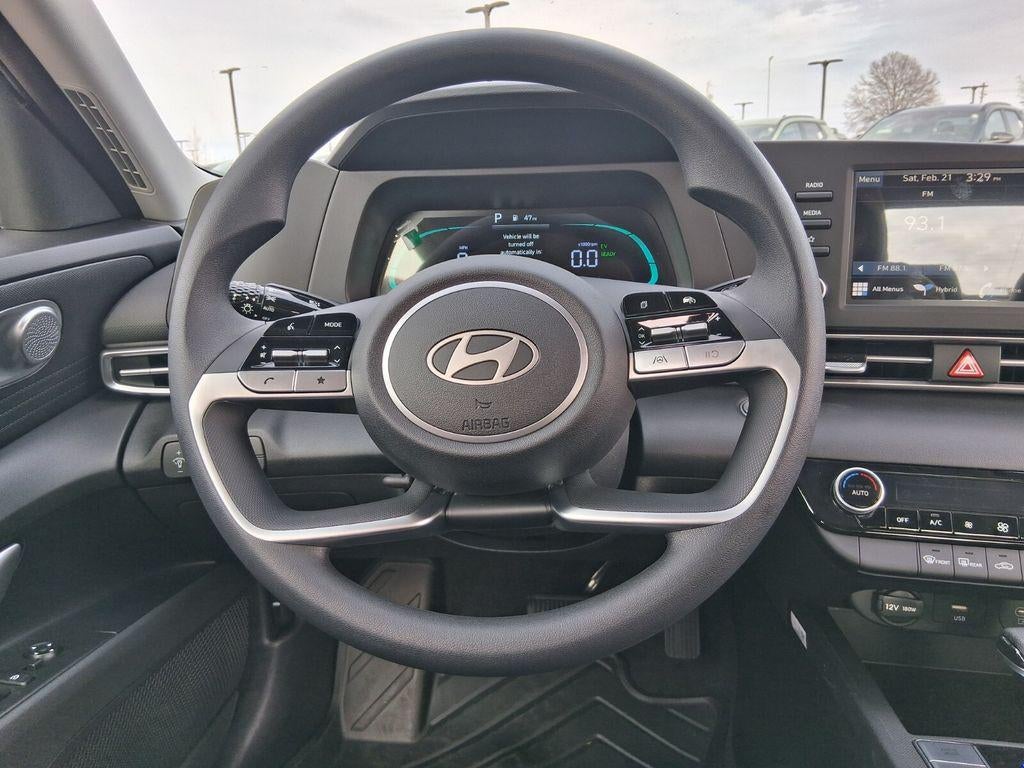 2026 Hyundai Elantra Hybrid Blue