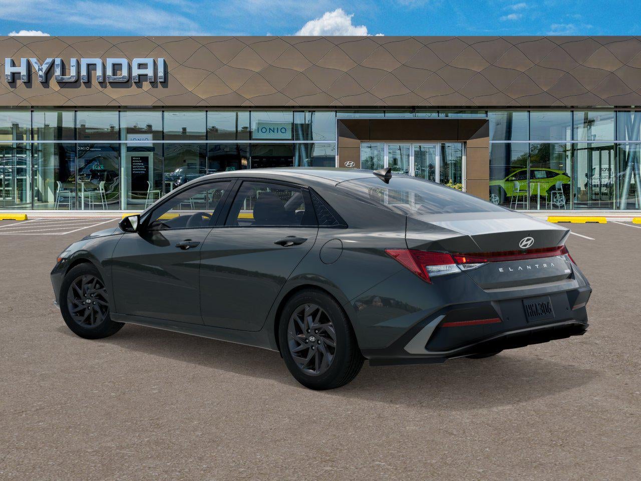 2026 Hyundai Elantra Hybrid Blue