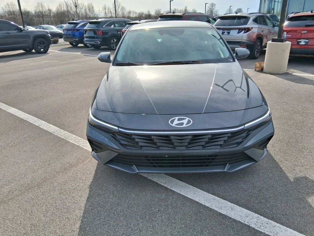 2026 Hyundai Elantra Hybrid Blue