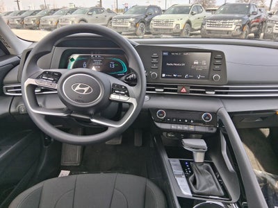 2026 Hyundai Elantra Hybrid Blue