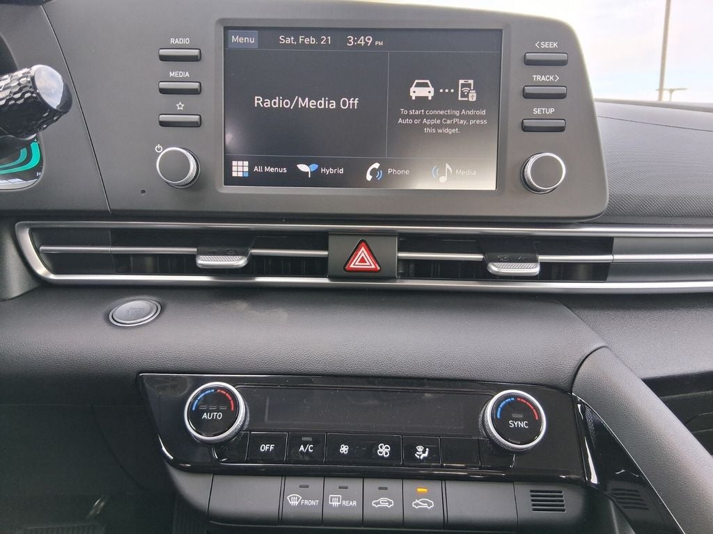 2026 Hyundai Elantra Hybrid Blue