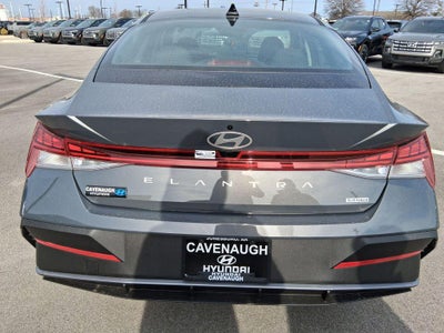 2026 Hyundai Elantra Hybrid Blue