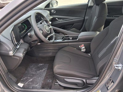 2026 Hyundai Elantra Hybrid Blue