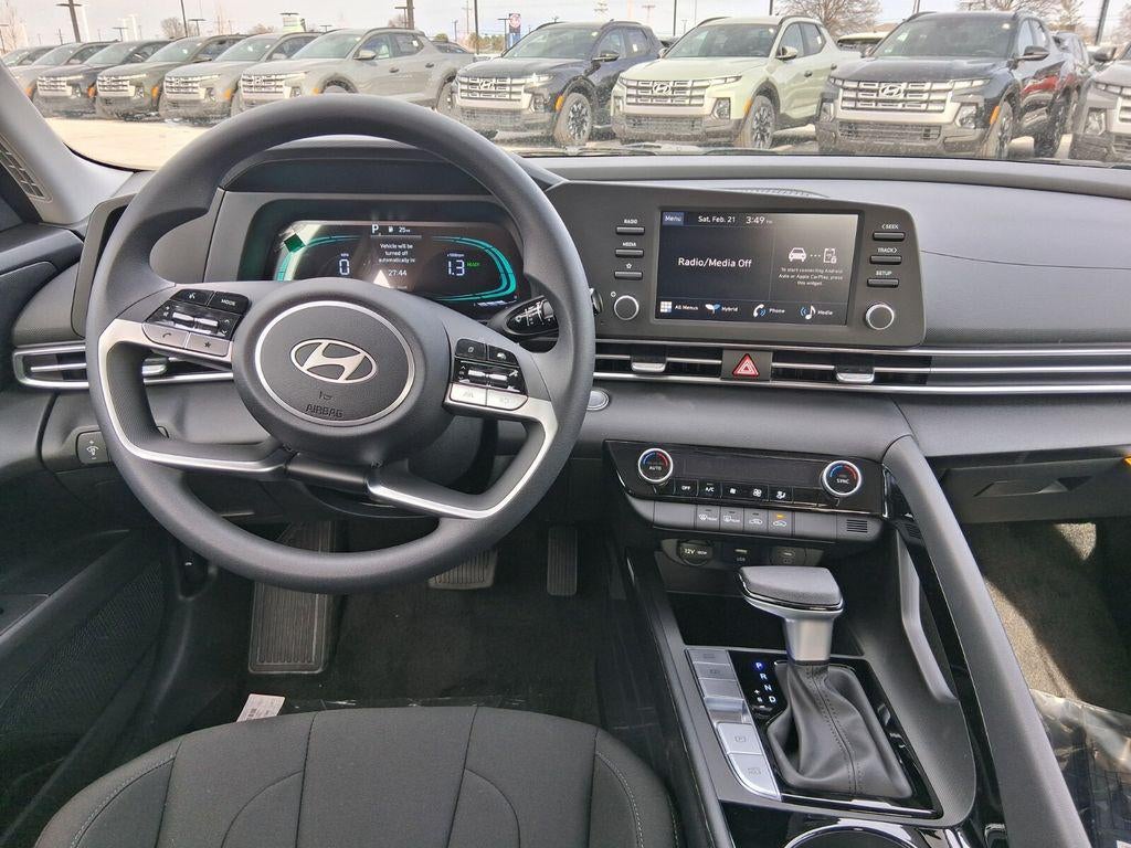 2026 Hyundai Elantra Hybrid Blue