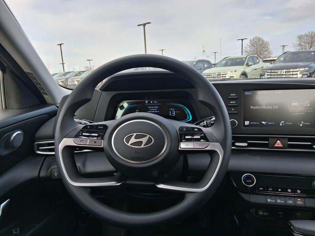 2026 Hyundai Elantra Hybrid Blue