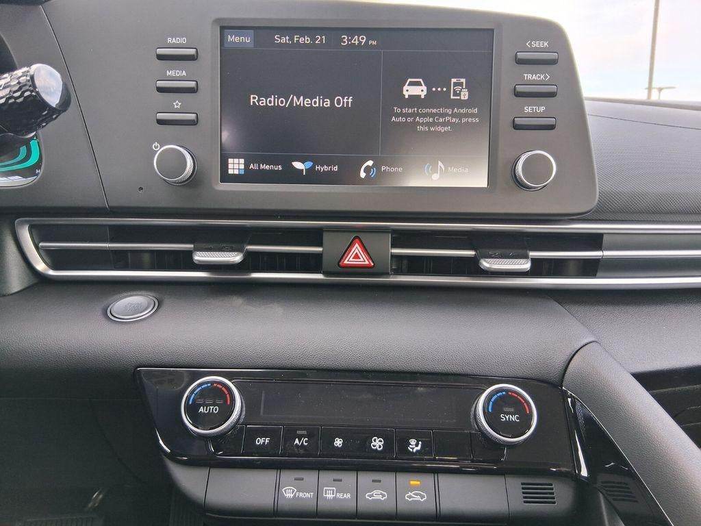 2026 Hyundai Elantra Hybrid Blue