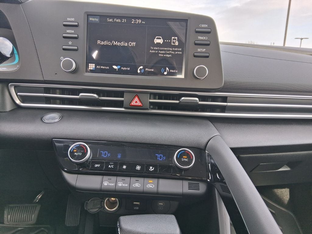 2026 Hyundai Elantra Hybrid Blue