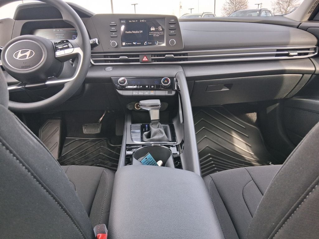 2026 Hyundai Elantra Hybrid Blue