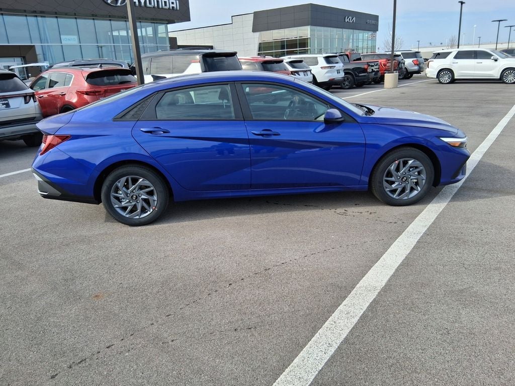 2026 Hyundai Elantra Hybrid Blue