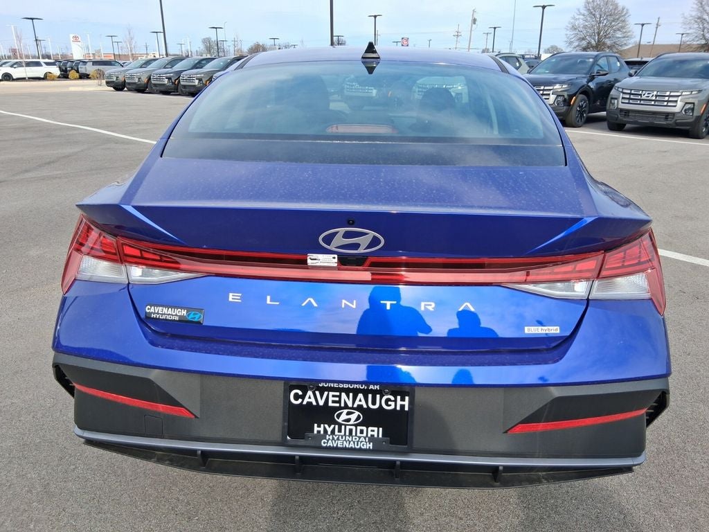 2026 Hyundai Elantra Hybrid Blue