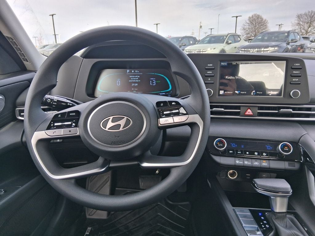 2026 Hyundai Elantra Hybrid Blue