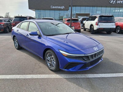 2026 Hyundai Elantra Hybrid Blue