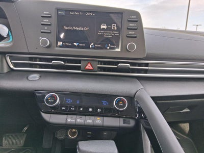 2026 Hyundai Elantra Hybrid Blue