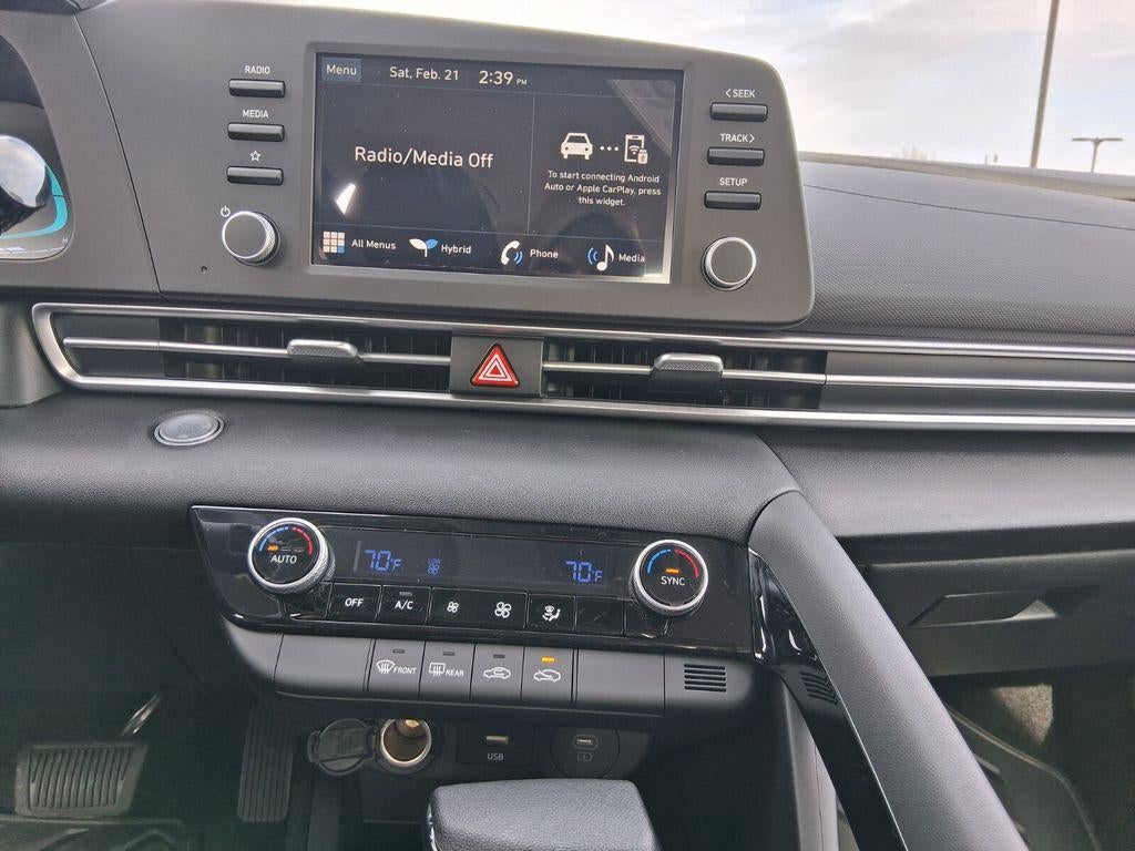 2026 Hyundai Elantra Hybrid Blue