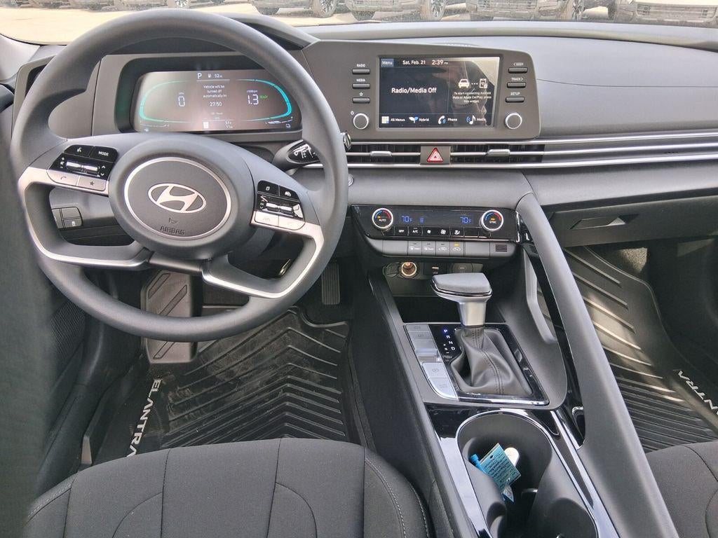 2026 Hyundai Elantra Hybrid Blue