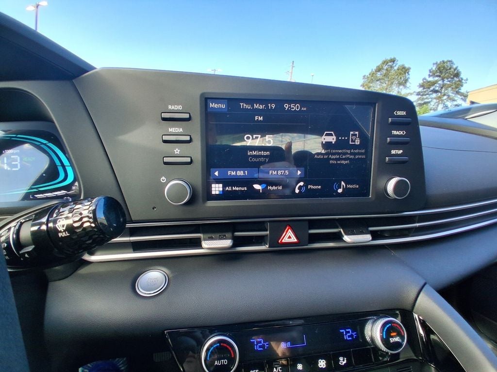 2026 Hyundai Elantra Hybrid Blue