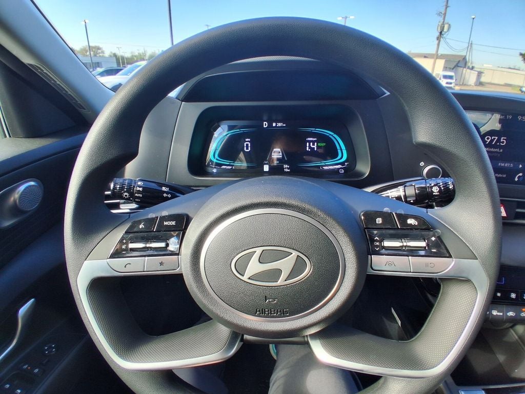 2026 Hyundai Elantra Hybrid Blue