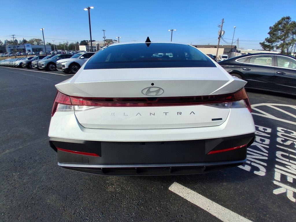 2026 Hyundai Elantra Hybrid Blue