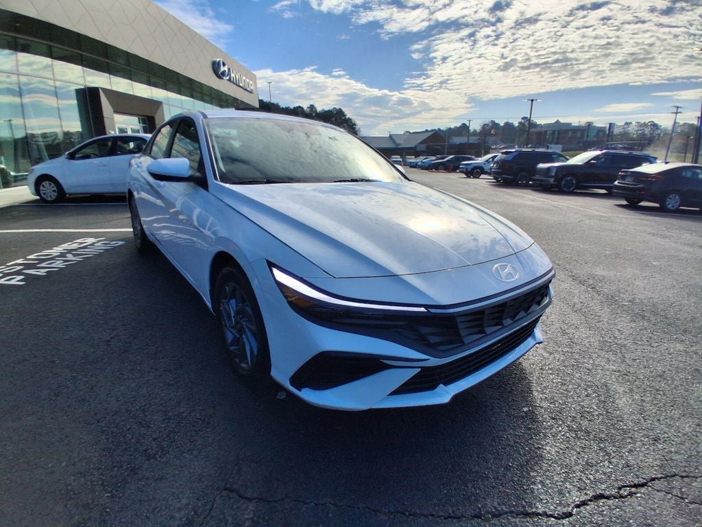 2026 Hyundai Elantra Hybrid Blue