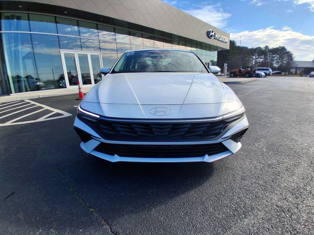 2026 Hyundai Elantra Hybrid Blue