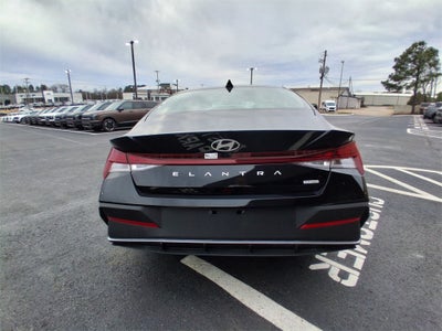 2025 Hyundai Elantra Hybrid Blue